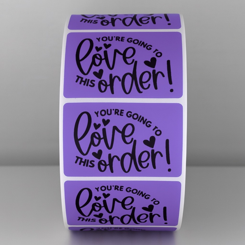 "You're Going To Love This Order!" Stickers | Small Business Packaging THANK YOU - Picture 6 of 11
